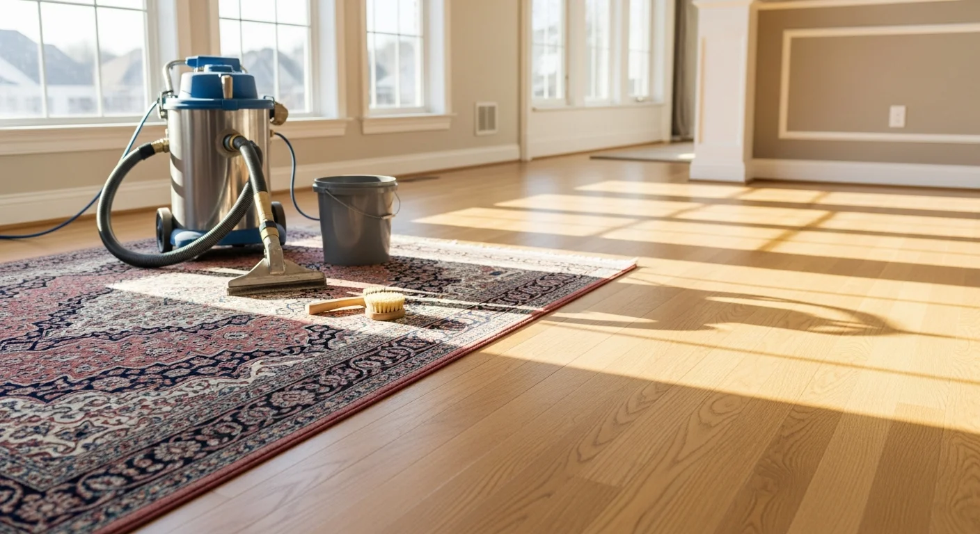 Area rug cleaning service